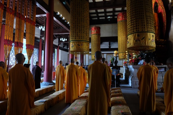 雁荡山能仁寺隆重举行佛欢喜日盂兰盆法会(图7)