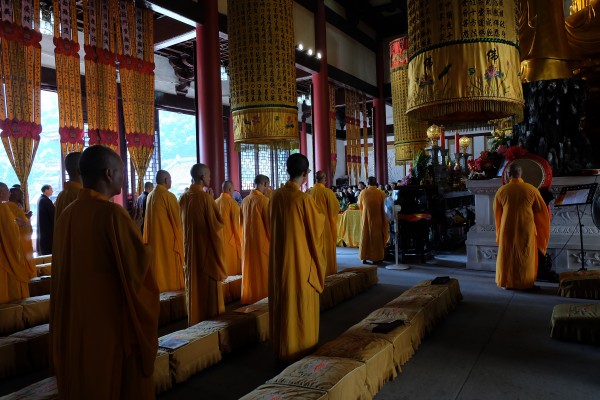 雁荡山能仁寺隆重举行佛欢喜日盂兰盆法会(图8)
