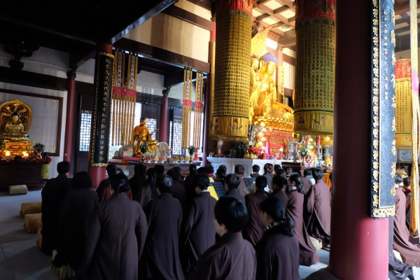 戊戌年秋季雁荡山能仁寺隆重举行楞严七法会(图7)