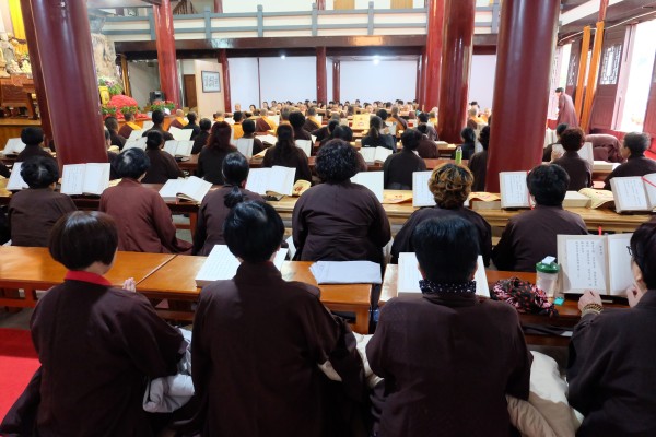 戊戌年秋季雁荡山能仁寺隆重举行楞严七法会(图11)