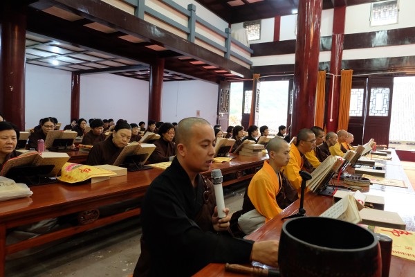 戊戌年农历九月十九观世音菩萨出家日， 能仁寺隆重举行祈福法会(图3)