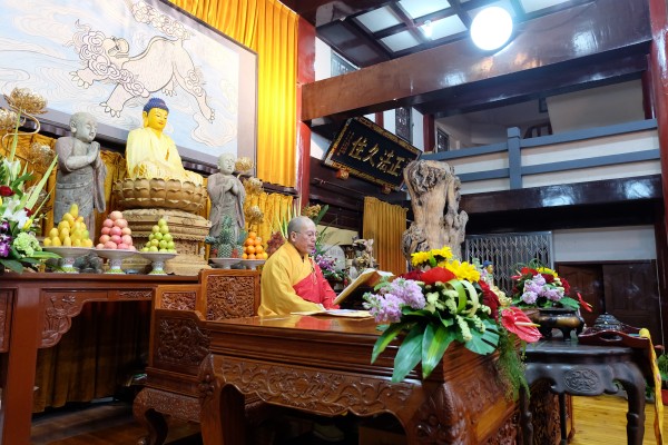 雁荡山能仁寺隆重举行楞严七法会(图5)