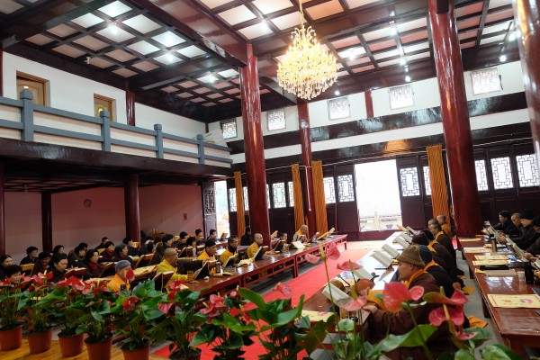雁荡山能仁寺隆重举行楞严七法会(图6)