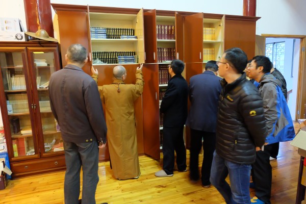 江苏省民宗委考察团来温州雁荡山能仁寺考察(图9)