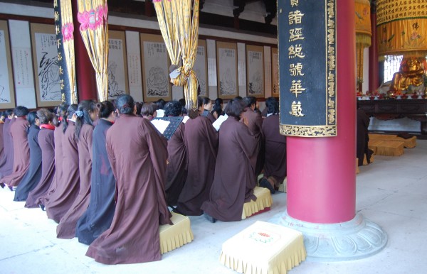 戊戌年冬季雁荡山能仁寺法华七法会功德圆满(图11)