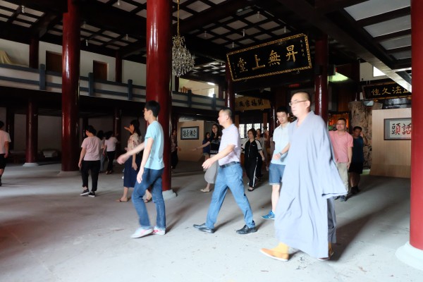 雁荡山能仁寺举行一日禅活动(图9)