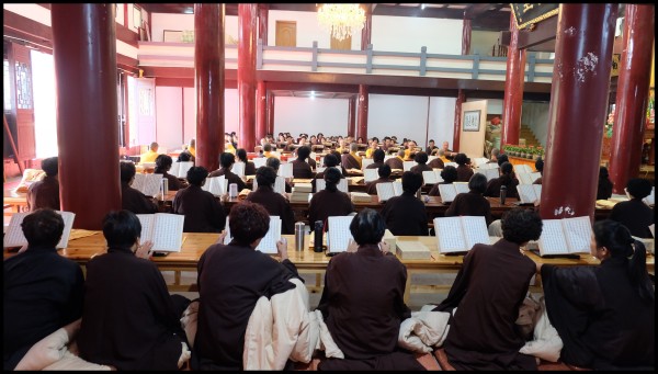 己亥年秋季雁荡山能仁寺隆重举行楞严七法会(图2)
