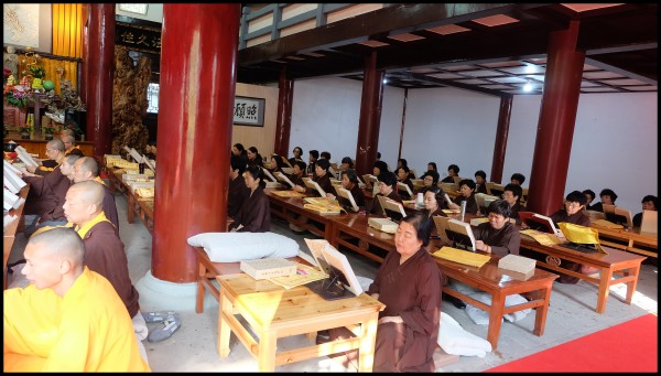 己亥年秋季雁荡山能仁寺隆重举行楞严七法会(图3)