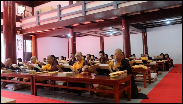 己亥年秋季雁荡山能仁寺隆重举行楞严七法会(图8)