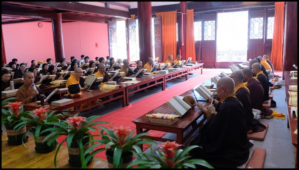 己亥年秋季雁荡山能仁寺隆重举行楞严七法会(图12)