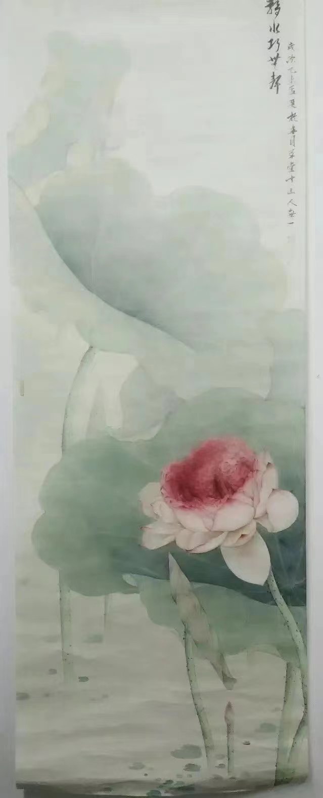 能仁寺月明法师国画作品（一）(图1)