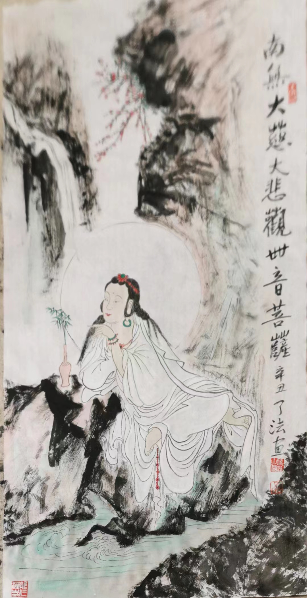 了法法师国画作品(图10)