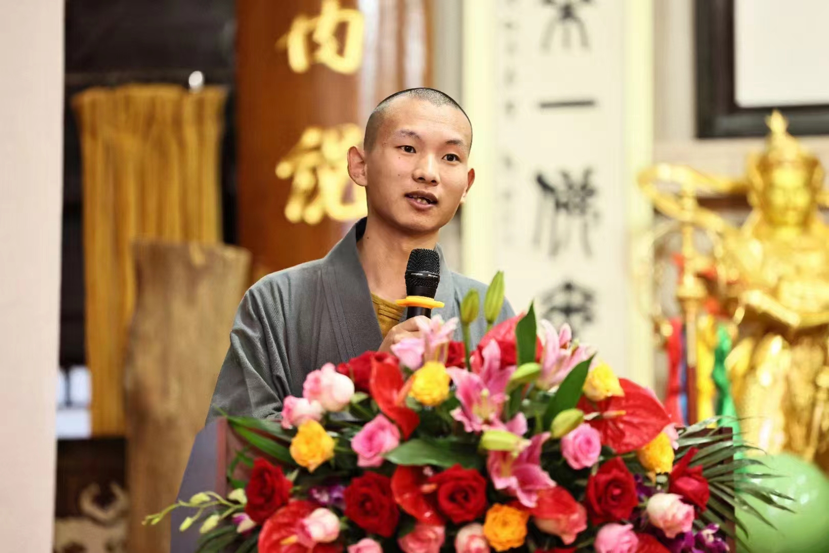 乐清佛协巡回讲经交流会在能仁寺圆满举行(图4)